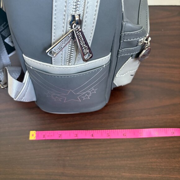 Marvel Light Up War Machine Cosplay Loungefly Mini Backpack NWT - Picture 6 of 8